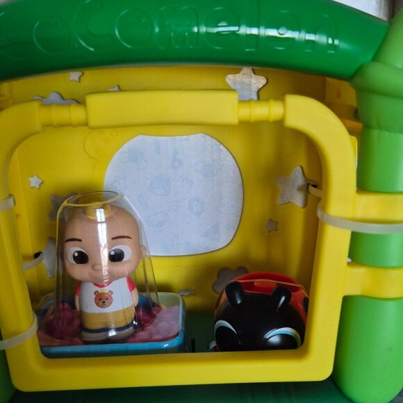 CoComelon Little Play Gym • Baby Playset • Slide, Swing & Spinner • JJ Toy - Picture 3 of 8